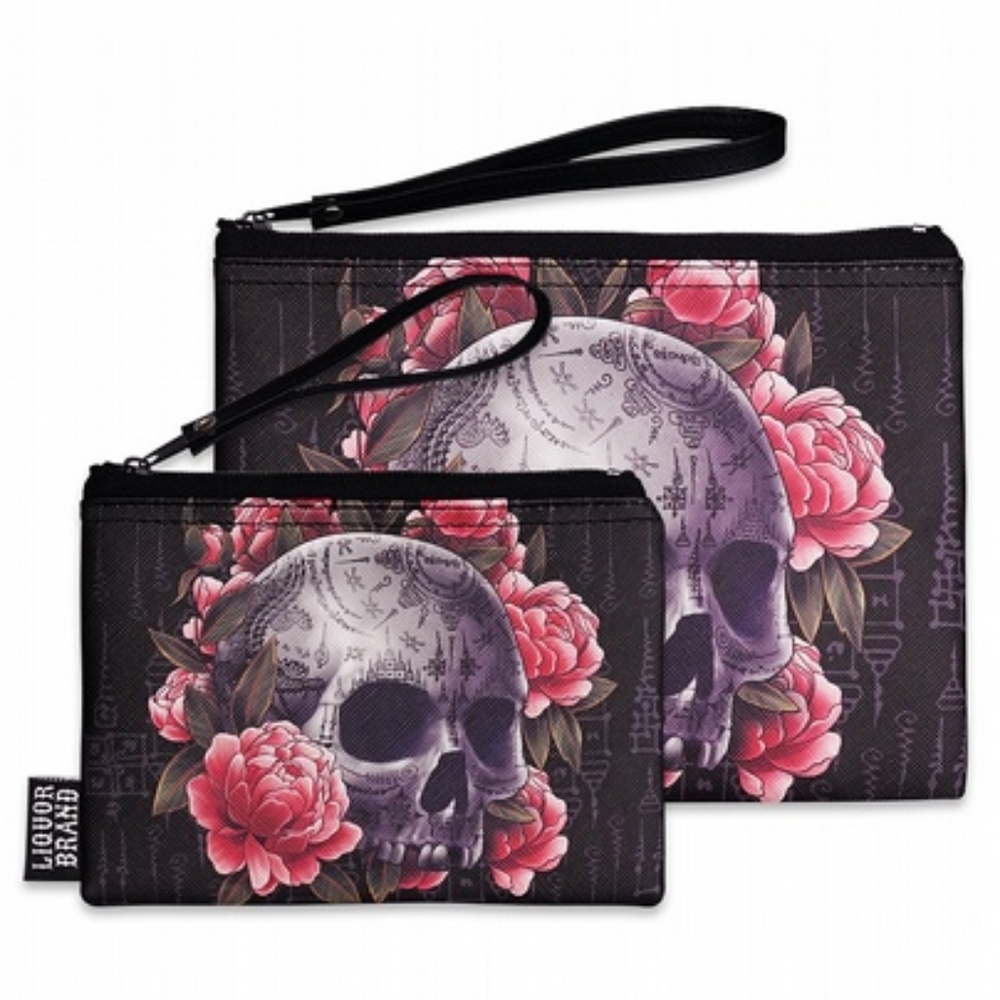 Liquor Brand Sakyant Pouch and Coin Purse Bag Set